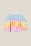 Summer Swim Tropical Skirt, RAINBOW SUGAR GRADIENT - alternate image 3