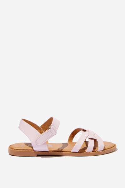 Georgie Cross Over Sandal, BLUSH PINK