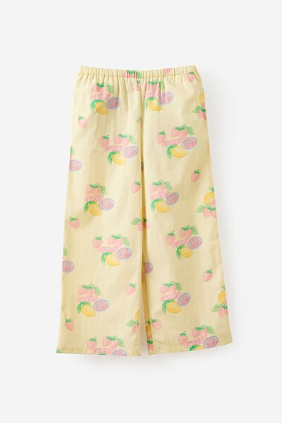 Gigi Wide Leg Pant, BUTTER YELLOW/SUNSHINE