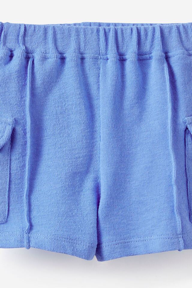 Baby Textured Short, BLUE BONNET
