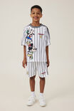 Camiseta - License Soccer Jersey, LCN DIS VANILLA STRIPE 100/MICKEY & FRIENDS - vista alternativa 2