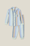 William Long Sleeve Pyjama Set, MULTI/CANDY STRIPE - alternate image 1