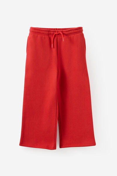 Sammy Wide Leg Trackpants, VARSITY RED