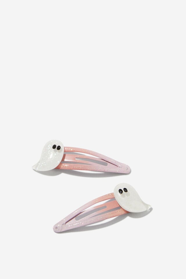 Sadie Snap Clips, ZEPHYR OMBRE/GLITTER GHOSTS