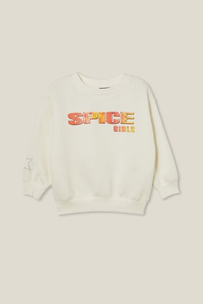 License Dusty Fleece Crew Neck, LCN BRA SPICE GIRLS/VANILLA