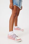 Darcy Double Strap Trainer, PINK/LILAC GLITTER - alternate image 1