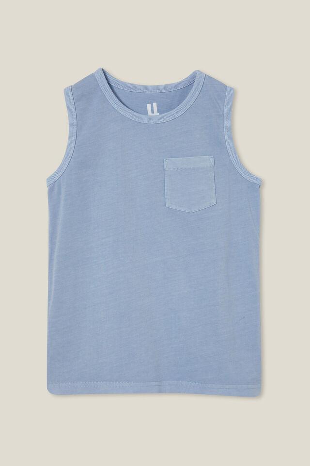 The Essential Tank, DUSK BLUE WASH