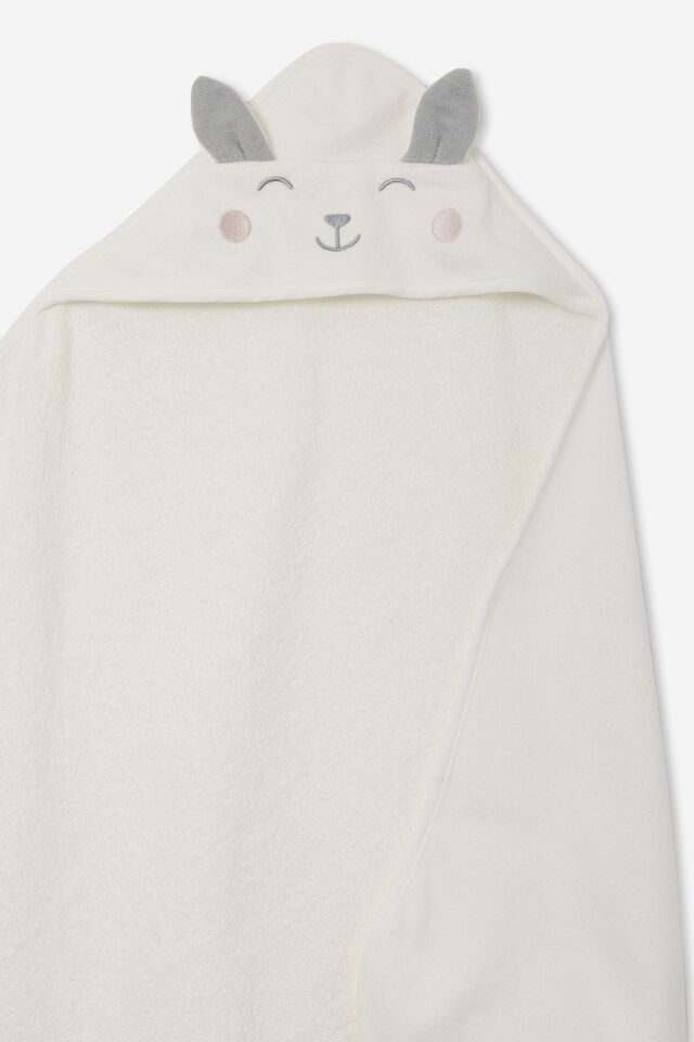 Baby Snuggle Towel, SHEEPY/VANILLA