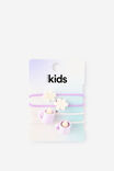 Kids Multi Pack Hair Ties, SNOWFLAKES/HOT CHOCOLATES - example image 2