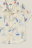 Camisas - Leonard Button Down Shirt, RAINY DAY/SAIL AWAY - vista alternativa 2