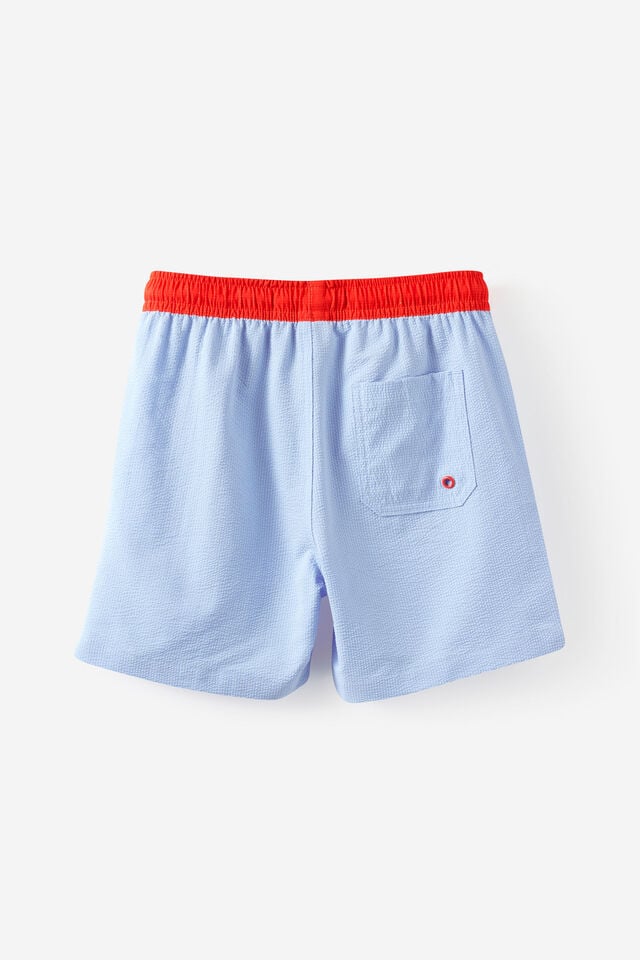 Bailey Board Short, CLOUD BLUE/ POP RED