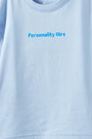 Essentials Short Sleeve Tee, CLOUD BLUE/PERSONALITY HIRE - example image 2