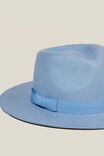 Kids Panama Hat, DUSK BLUE - alternate image 2