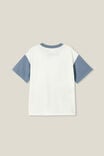 Camiseta - Marvel Drop Shoulder Short Sleeve Tee, LCN MAR WHITE & STEEL/MARVEL BFF - vista alternativa 3