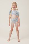 Paige Puff Sleeve Bikini, VANILLA/MIDDLETON FLORAL - alternate image 4