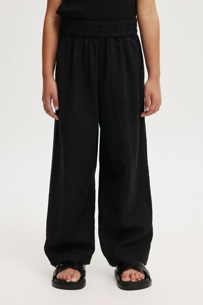 Havana Relaxed Pant, BLACK