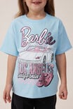 Camiseta - Barbie License Drop Shoulder Short Sleeve Tee, LCN MAT BARBIE LOS ANGELES 59/SKY HAZE - vista alternativa 4