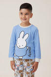 Finley Long Sleeve Pyjama Set License, LCN MIF DUSK BLUE/MIFFY PARTY - alternate image 1