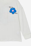 Camiseta - Scout Long Sleeve Tee, VANILLA/FIND THE HAPPY - vista alternativa 2
