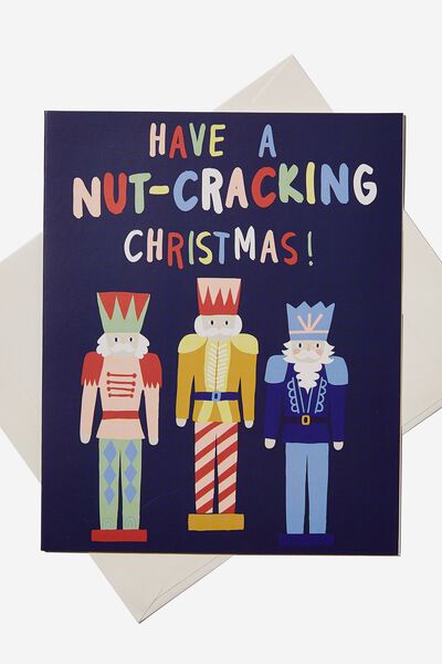 Kids Christmas Card, NUTCRACKER CHRISTMAS