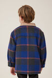 Charlie Check Shacket, IN THE NAVY/PLAID - alternate image 3