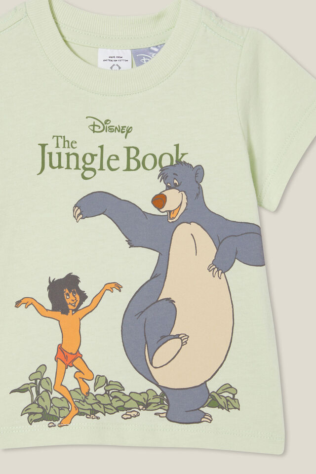 The Jungle Book Jamie Short Sleeve Tee-License, LCN DIS GREEN LILY/THE JUNGLE BOOK