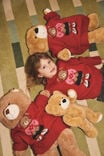 Soft Knit Sweater, VARSITY RED/BEAR - example image 1