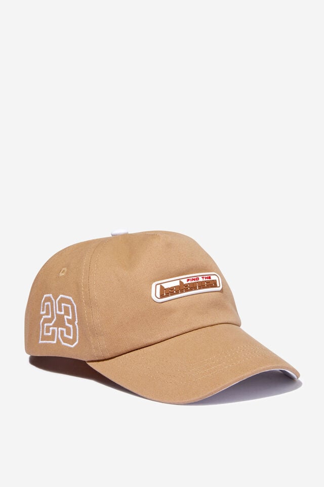 Kids Sports Club Cap, TAUPY BROWN/FIND THE BALANCE