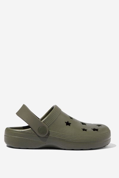 Beach Clog Sandal, SWAG GREEN