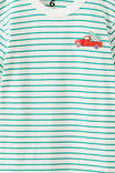 Essentials Graphic Short Sleeve Tee, VANILLA/ENGLISH IVY STRIPE CHRISTMAS TRUCK - example image 3