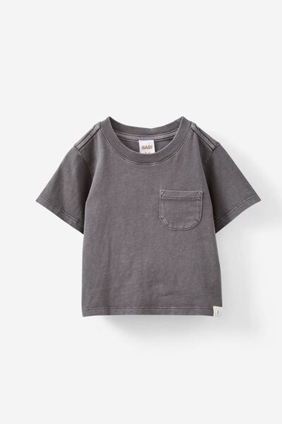 Camiseta - Jamie Short Sleeve Tee, RABBIT GREY WASH