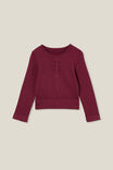 Summer Long Sleeve Top, CRUSHED BERRY - alternate image 5
