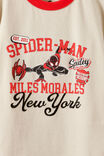 Miles Morales Marvel Drop Shoulder SS Tee, LCN MAR RAINY DAY/MILES MORALES - example image 3