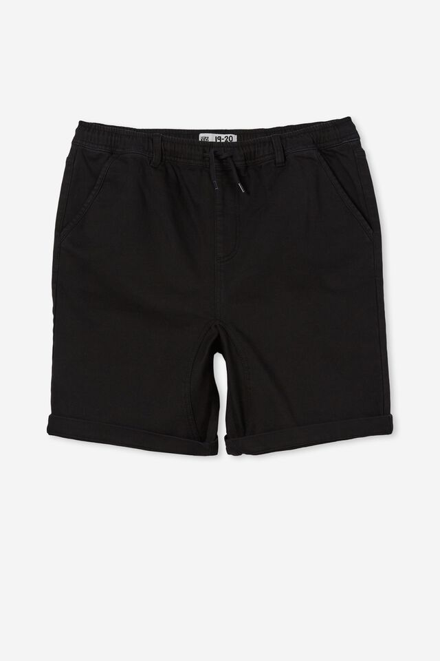 Super Slouch Fit Short, BURLEIGH BLACK