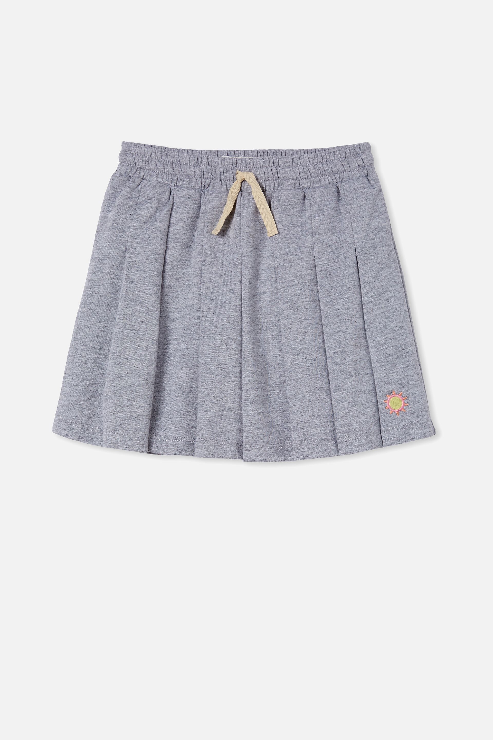 Girls 2-14 Shorts & Skirts | Heather Pleated Skirt - ZA22367