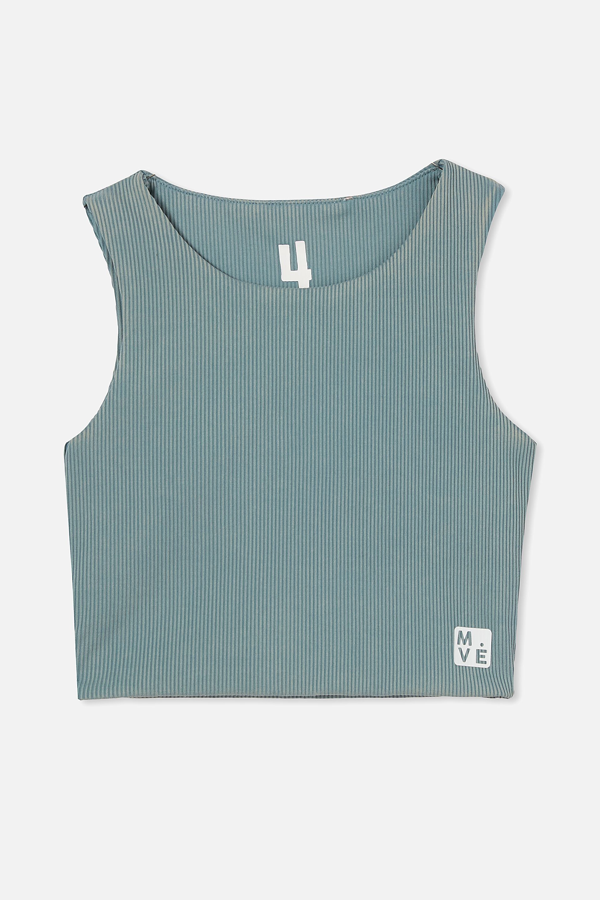 Girls 2-14 Tops & T-Shirts | The High Neck Crop Top - YW43017