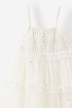 Embellished Dress Up Dress, VANILLA - example image 2