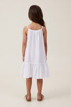 Hallie Tiered Dress, WHITE - alternate image 3