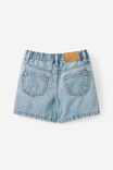 Relaxed Denim Short, AIRLIE LIGHT BLUE/STARS - example image 4