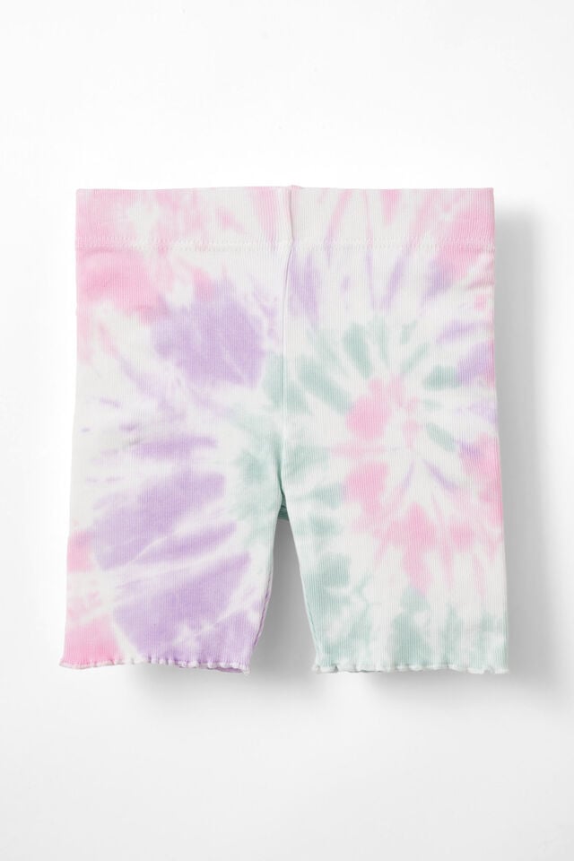 Hailey Bike Short, SUNRISE RAINBOW/TIE DYE