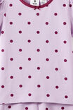 Dreamdrift Puff Short Slv Pj Set, VINTAGE LILAC/BERRY JAM ARIA SPOT - example image 3