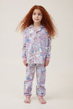 Angie Long Sleeve Pyjama Set, VANILLA/QUINN BUNNY - alternate image 2