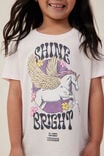 Camiseta - Poppy Short Sleeve Print Tee, CRYSTAL PINK/SHINE BRIGHT UNICORN - vista alternativa 4