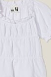 Astrid Short Sleeve Top, WHITE - alternate image 2