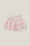 Lana Tiered Skirt, VANILLA/MAEVE FLOWER STAMP - alternate image 3