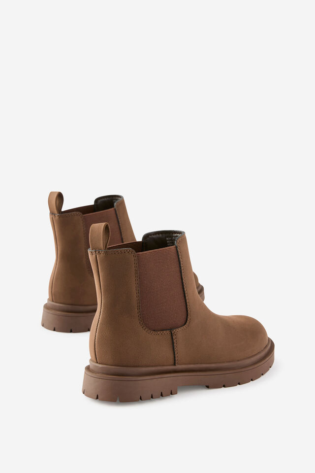 Kids Stretch Gusset Boot, ROCKY ROAD