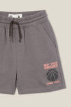 Henry Slouch Short, RABBIT GREY/MAY YOUR SWISHES COME TRUE - alternate image 2