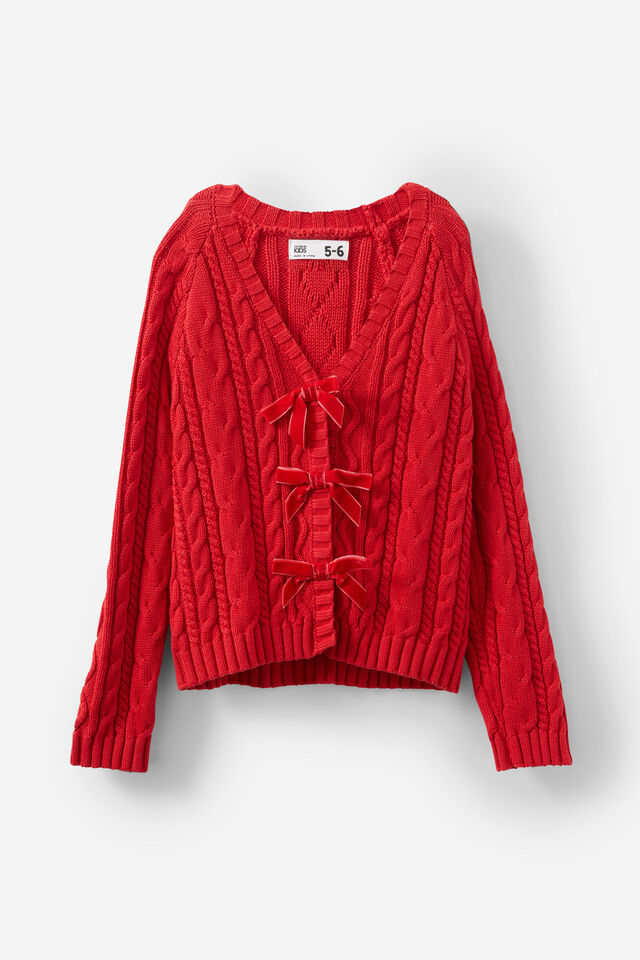 Claudia Cardigan, VARSITY RED