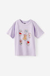 Essential Short Sleeve Graphic Tee, VINTAGE LILAC/BEAR FRAMES - example image 2