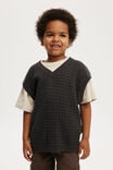 Kingsley Knit Vest, RABBIT GREY - alternate image 1